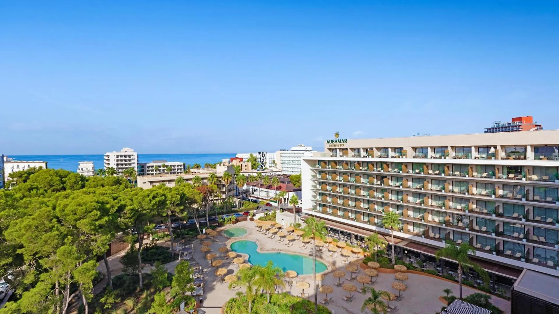 Hotel Aubamar Suites & Spa location